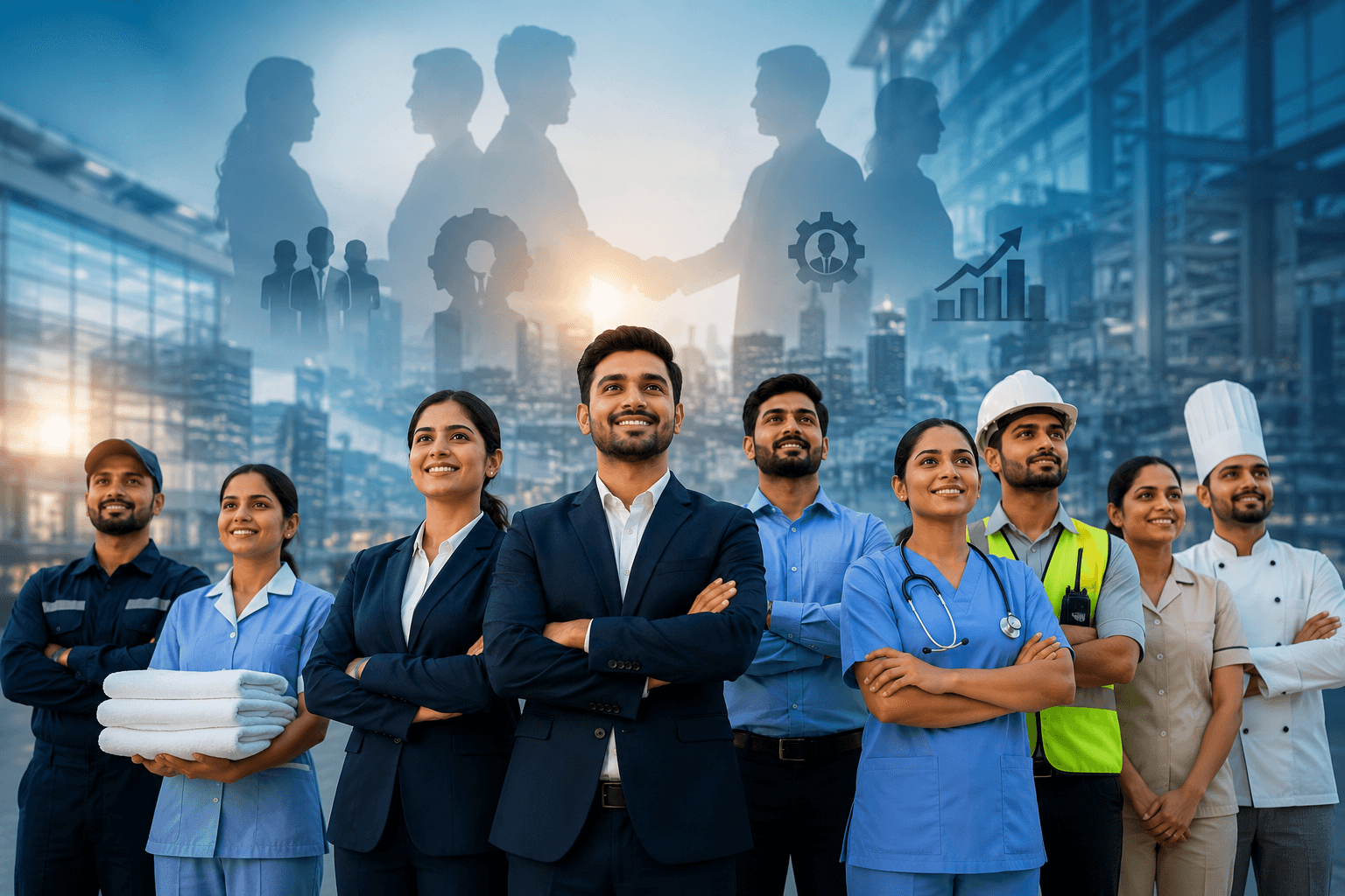 Reliable & Skilled Manpower - Aspect Caretain