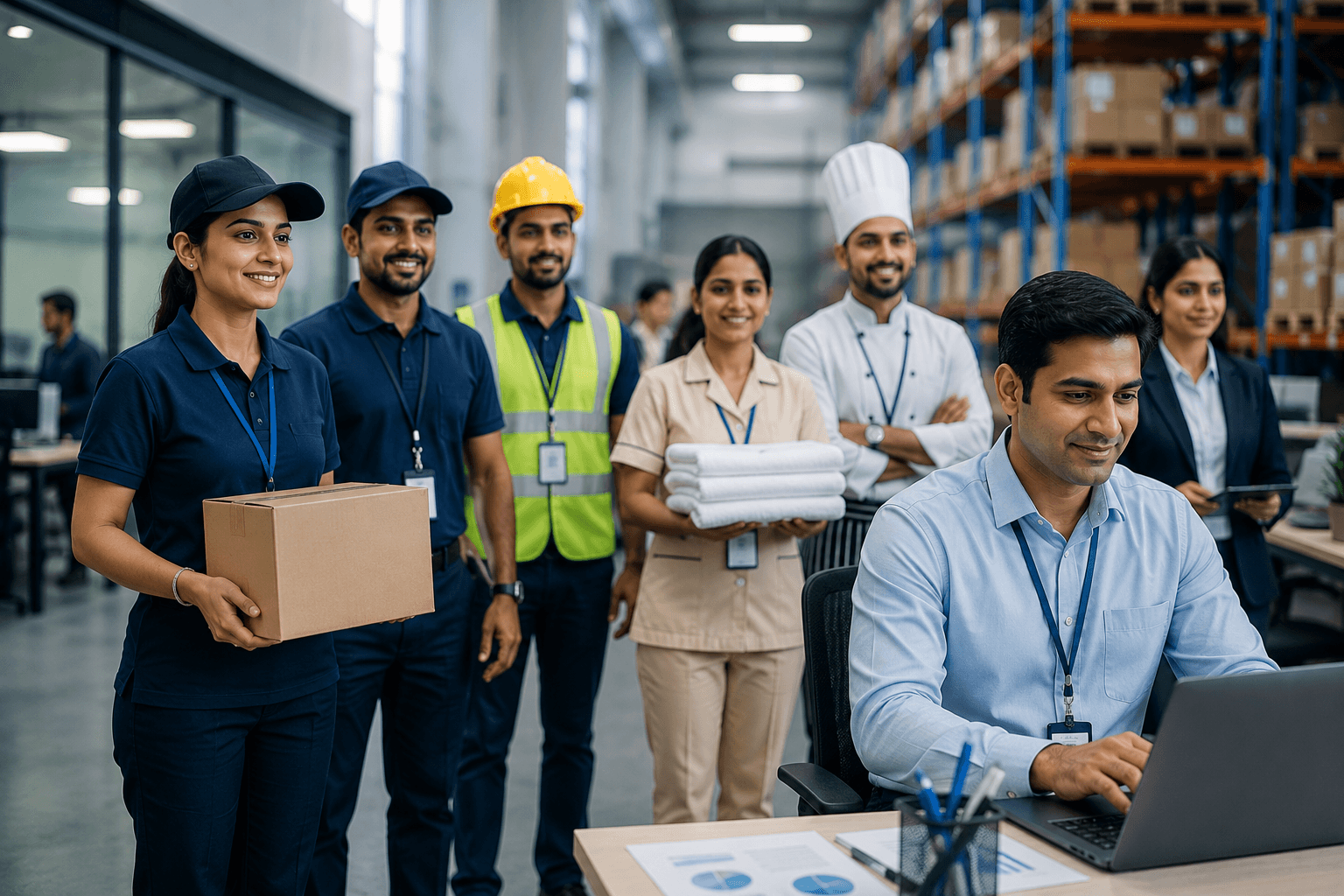 Temporary Staffing - Caretain Service Process