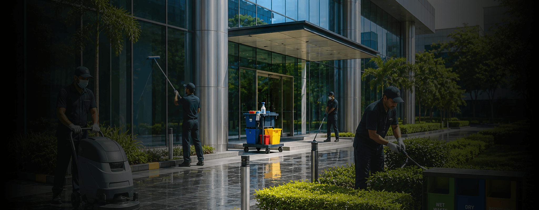 Cleaning Services - Caretain Service Process