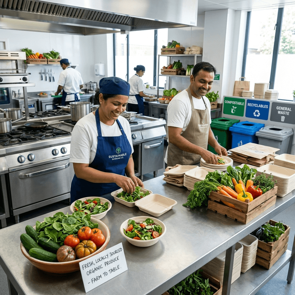 Sustainable Practices - Caretain Service Process