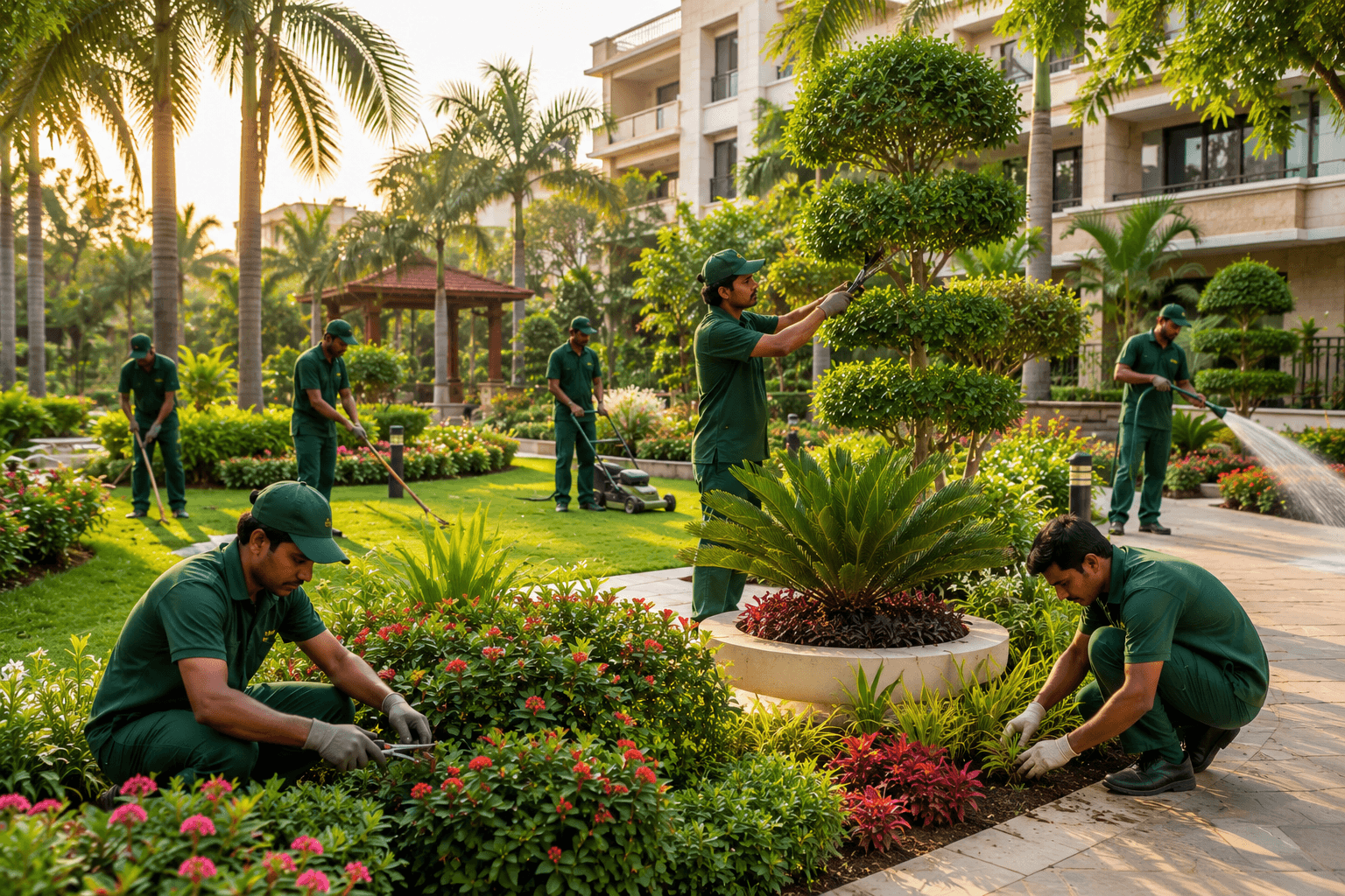 Horticulture Services - Caretain Service Process
