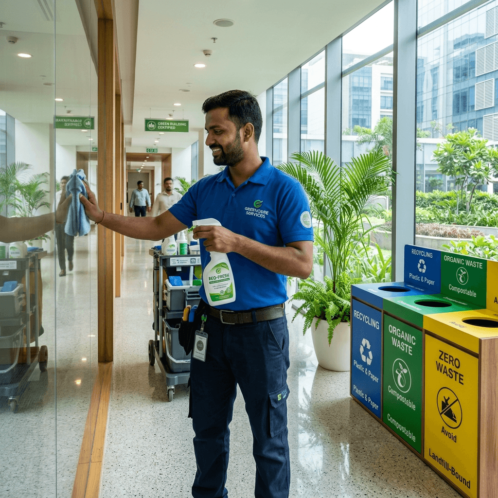 Eco-friendly Materials - Caretain Service Process