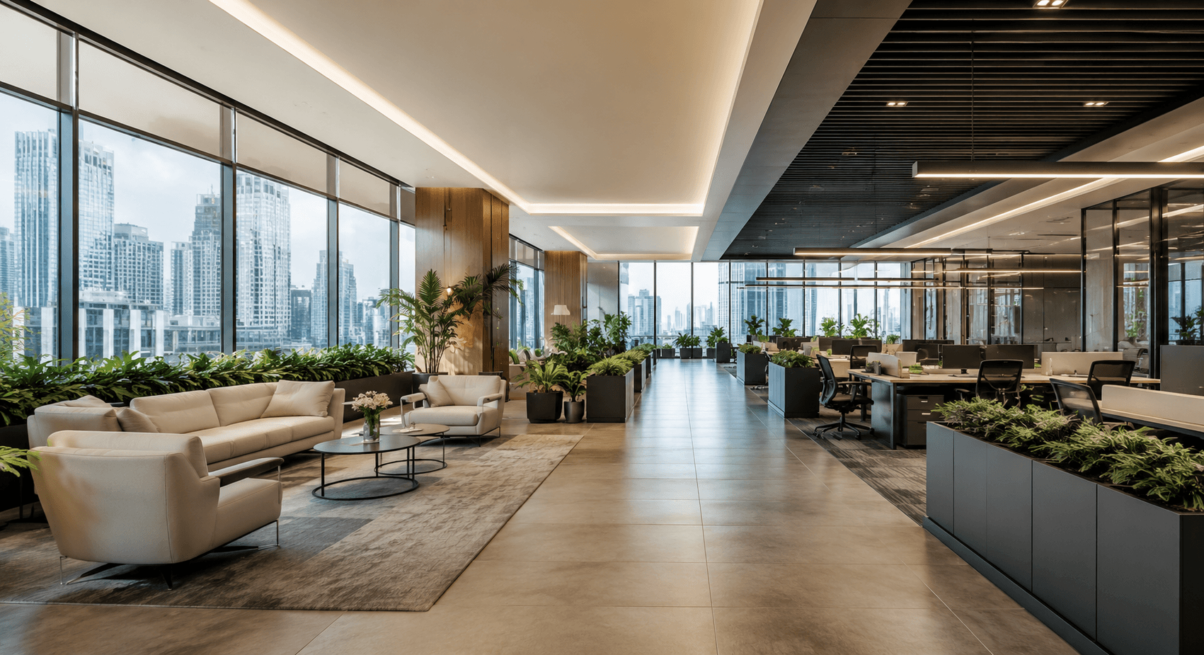 Commercial Spaces, Elevating Workplaces - Aspect Caretain