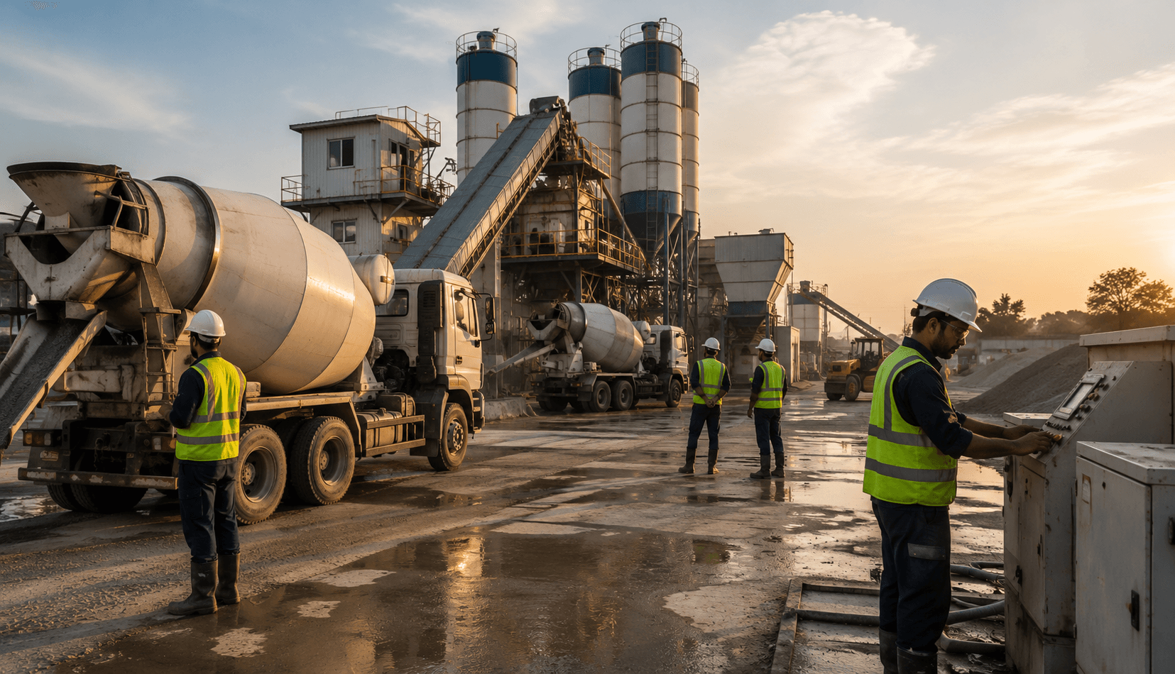 Concrete & RMC, Building Foundations - Aspect Caretain