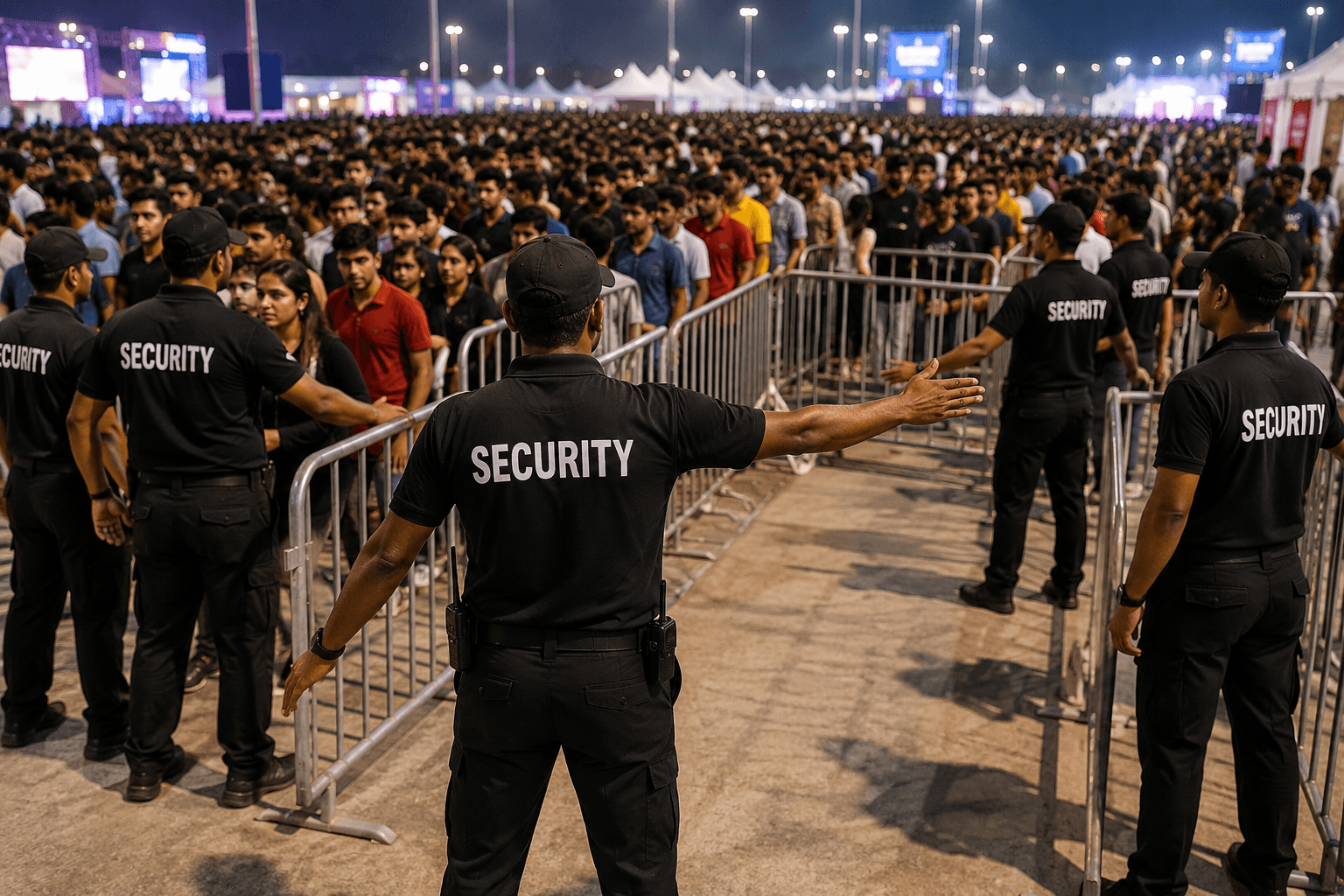 Crowd Management - Caretain Service Process
